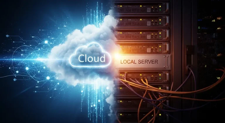 Nuvem ou servidor local? A matemática do TCO para pequenos projetos