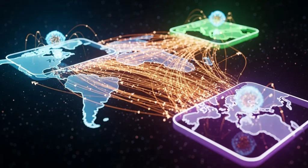 Replicação síncrona entre regiões